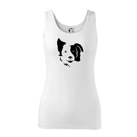 Border kólia obrys hlavy