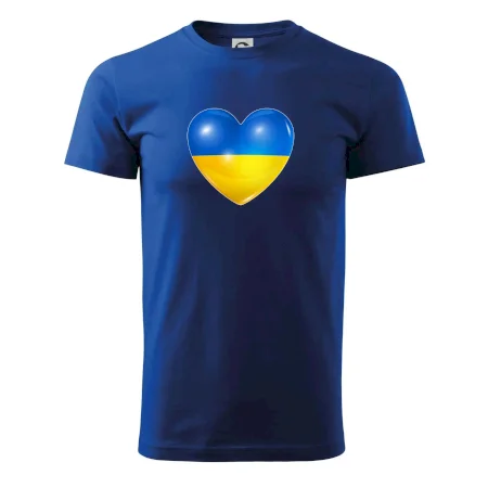Ukrajina srdce vlajka