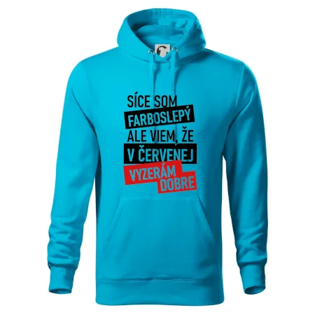 Síce som farboslepý, ale viem, že v červenej vyzerám dobre