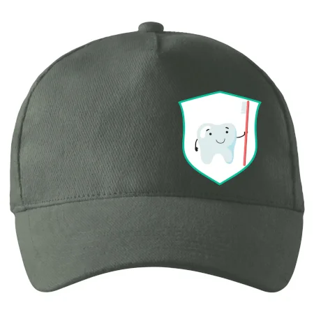 Zúbok na prsníku - zubná kefka