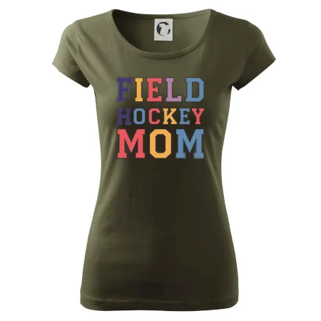 Field hockey mom - športové písmo