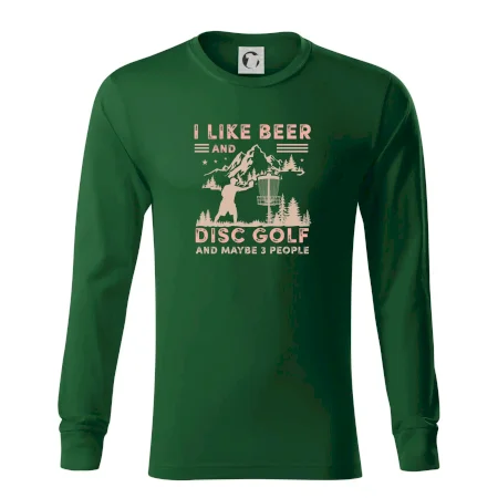 I like beer and disc golf