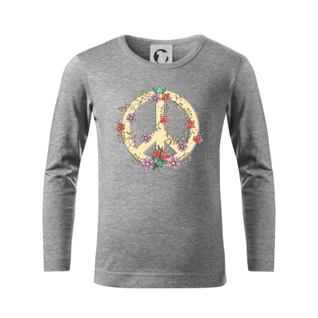 Peace symbol pieskový
