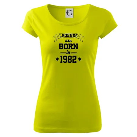 Legends are born in 1982