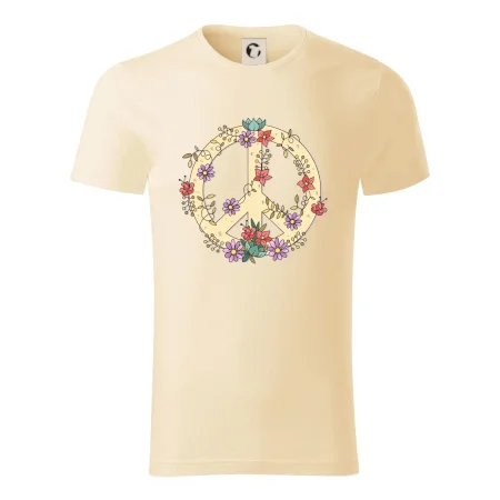 Peace symbol pieskový