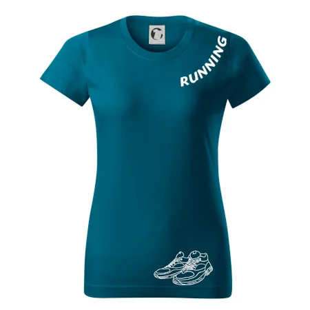 Running nápis šikmo