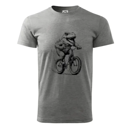 Naštvaný Dinosaurus na bicykli