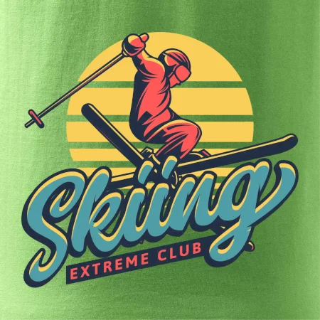 Skiing winter extreme cup