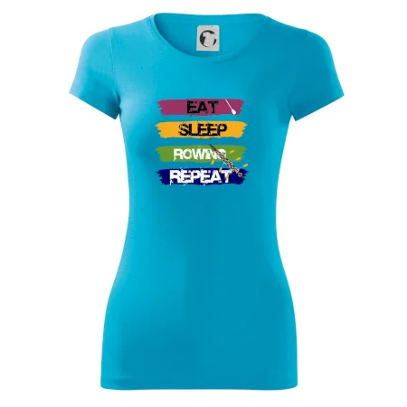 Eat sleep rowing repeat farebné