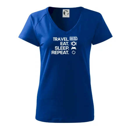 Eat sleep travel - Van