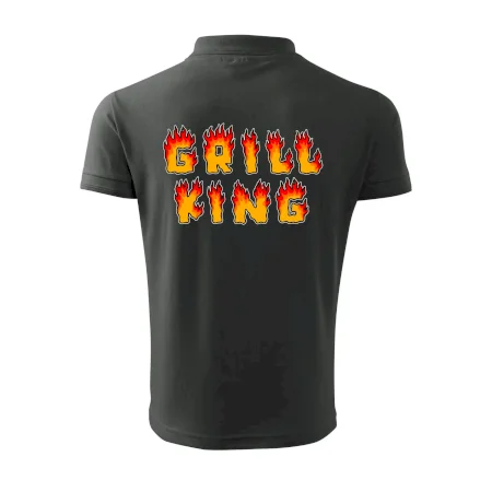 Grill King ohnivý nápis