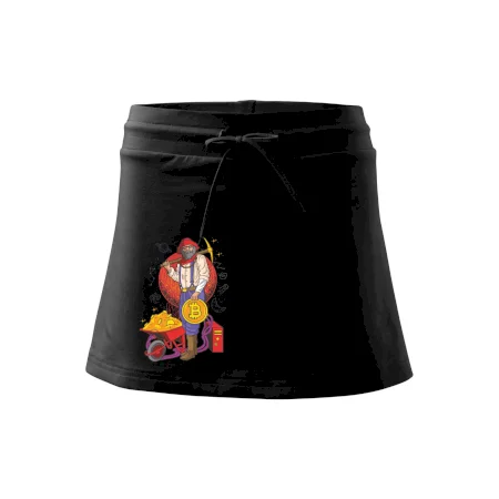 Baník ťaží Bitcoiny