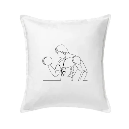 Fitness muž jedným ťahom