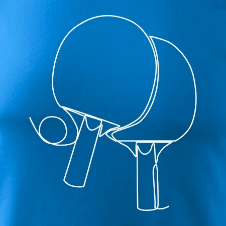 Rakety na stolný tenis jedným ťahom