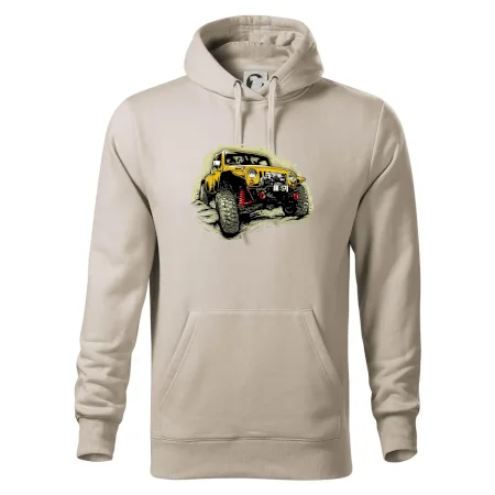 Žltý offroad s navijakom