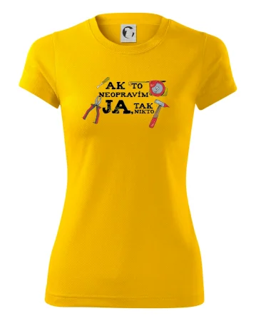 Ak to neopravim ja, tak nikto