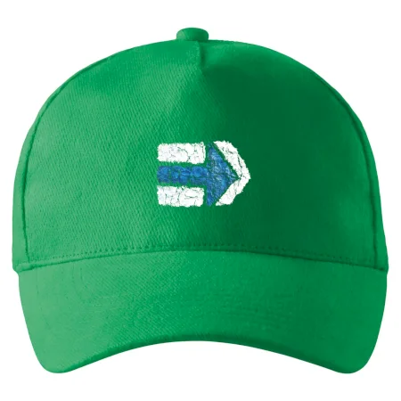 Párová turistická značka modrá