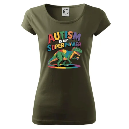 Autism is my superpower dinosaurus