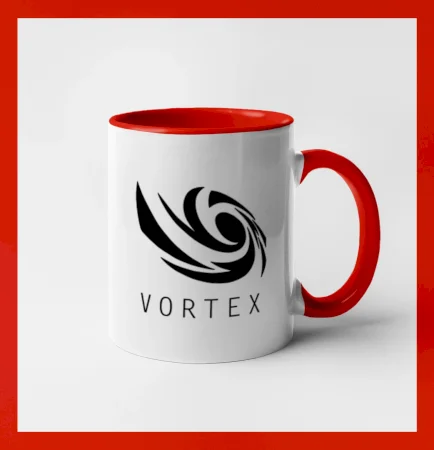 Vortex logo jednofarebné