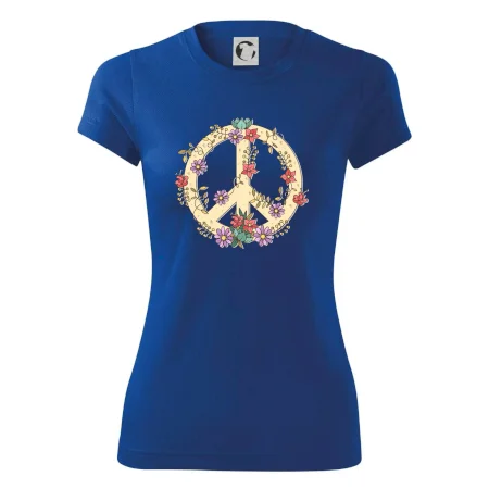 Peace symbol pieskový