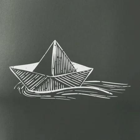 Letná romantika - papierová loďka