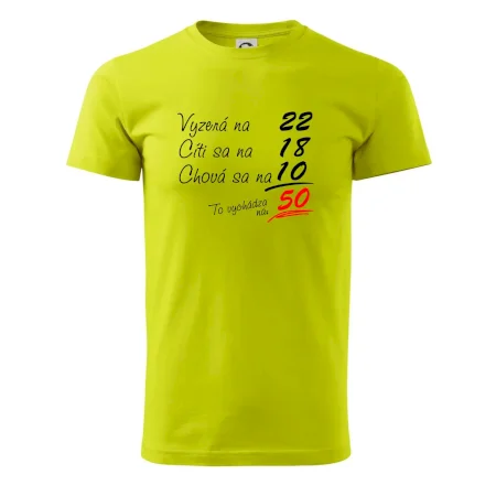 Vyzerá, cíti sa, chová sa - 50 rokov