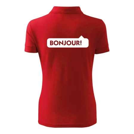 Nápis Bonjour