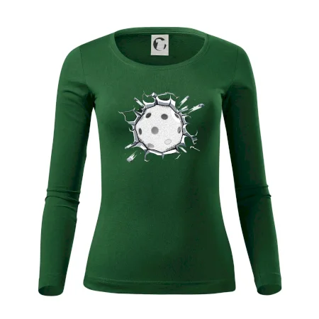 Florbal lopta v triku