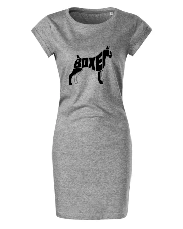 Boxer nápis v tele