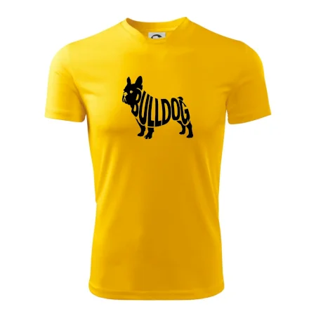 Bulldog nápis v tele