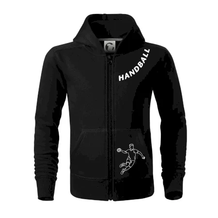 Handball nápis šikmo