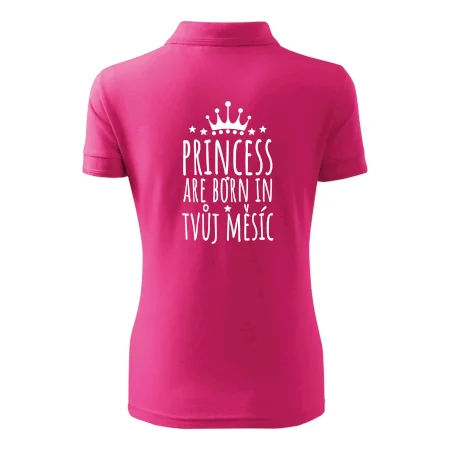 Princesses are born in (Vlastný nápis mesiac narodenia)
