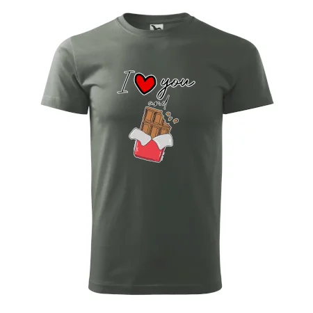 I love you and chocolate