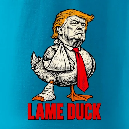 Donald Trump lame duck rytina