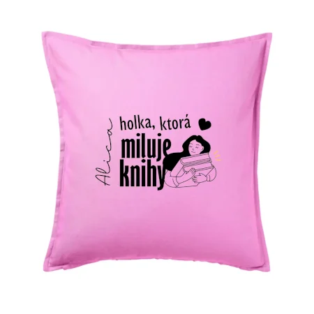 Čiernobiela holka, ktorá miluje knihy - holka - Vaše meno