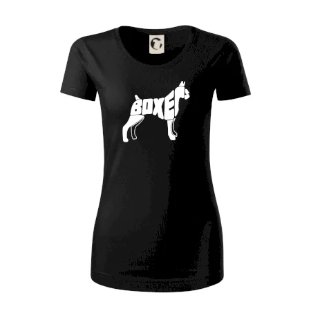 Boxer nápis v tele