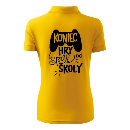 Koniec hry, späť do školy