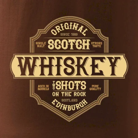 Original whiskey etiket