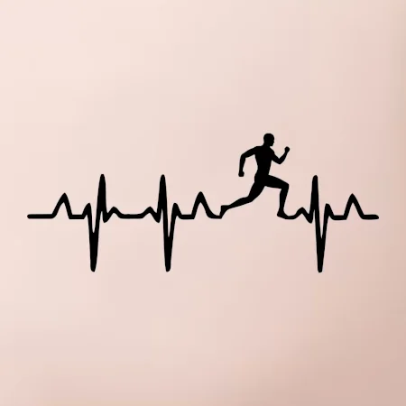 EKG bežec - muž