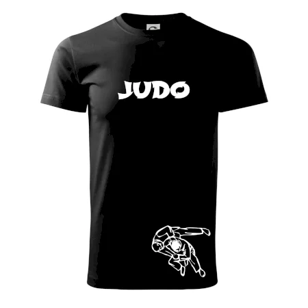 Judo nápis + postavy