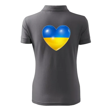 Ukrajina srdce vlajka