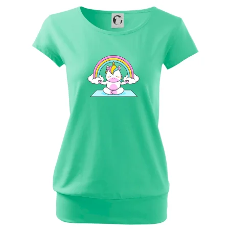 Yoga jednorožec - dúha