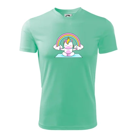 Yoga jednorožec - dúha