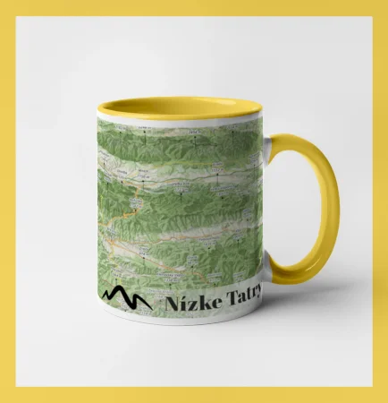 Hrnček mapa Nízke Tatry