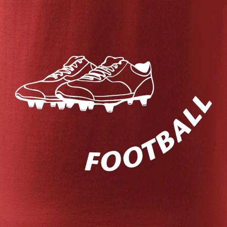 FOOTBALL nápis šikmo