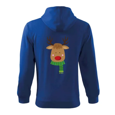 Jeleň so šálom