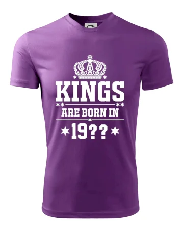 Kings are born in vlastný ročník