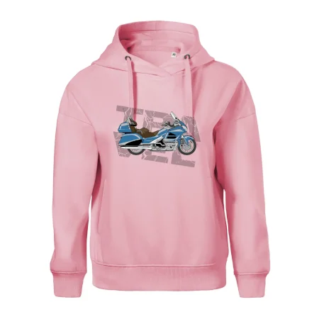 Cestovná motorka Amerika modrá