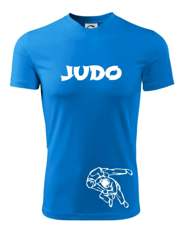 Judo nápis + postavy