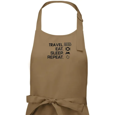 Eat sleep travel - Van